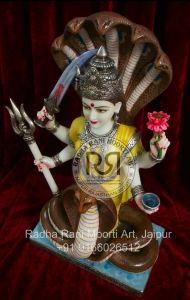 Marble Nagnechi Mata Ji Moorti