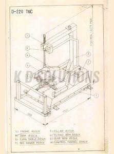 Rear Tyre Changer Machine