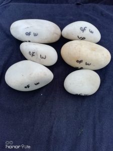 Colored Pebble Stones