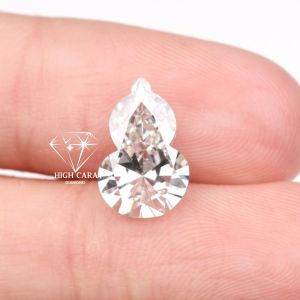 Chess Queen Shape Lab Grown Diamond