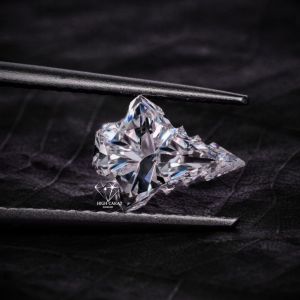 christmas tree shaped lab grown diamond