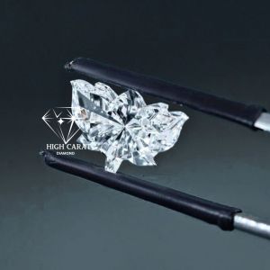Lotus Shape Lab Grown Diamond For Women