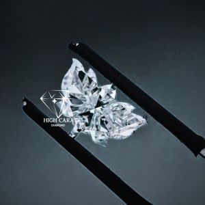 Lotus Shape Lab Grown Diamond For Women