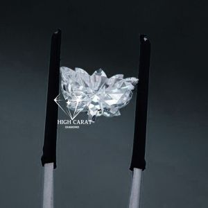 Lotus Shape Lab Grown Diamond For Women