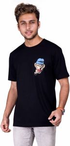 Men Graphic Cotton T Shirt
