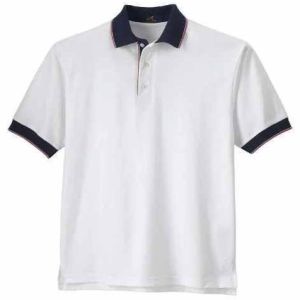 Men Plain Collar T Shirt