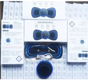 Plastic Blue Mini Massager