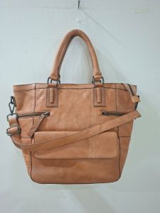 Brown Leather Tote Bag