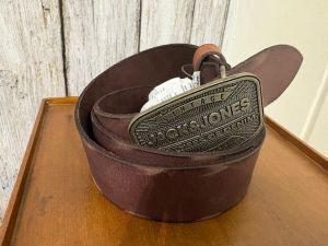 Jj Brown Genuine Leather Belt