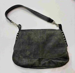 Ladies Black Leather Shoulder Bag