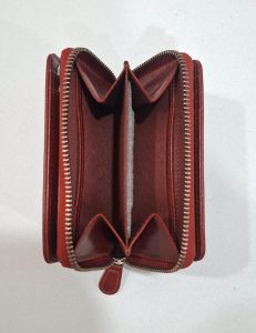 Ladies Brown Leather Card Holder