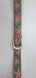 Ladies Leather Embroidery Premium Quality Belt