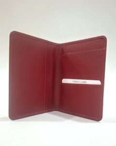 Mens Dark Brown Leather Card Holder
