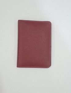 Mens Dark Brown Leather Card Holder