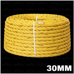 Yellow 32mm PP Submersible Rope