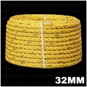 Yellow 32mm PP Submersible Rope