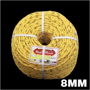 8mm Double Twist Polypropylene Danline Rope