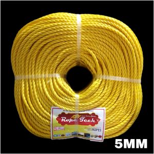 Plain Double Twist Yellow Danline Virgin Rope