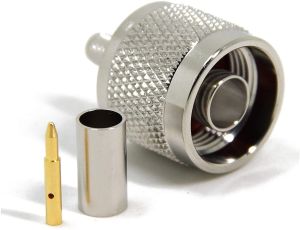 N Male Crimp Type LMR 300 Connector