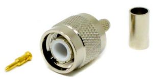 TNC Male Straight Crimped Connector