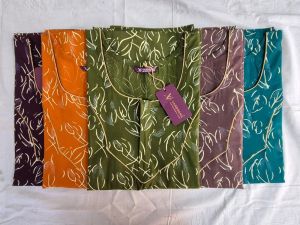 Ladies Cotton Printed Daily Wear Nighty