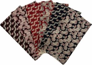 Ladies Floral Batik Cotton Nighty Fabric