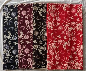 Ladies Indonesia Flower Printed Cotton Nighty Fabric