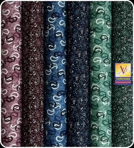 Ladies Paisley Printed Cotton Nighty Fabric