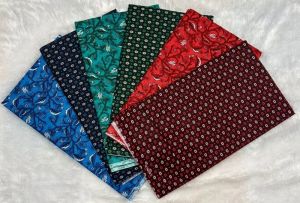 Ladies Procian Leaf Printed Cotton Nighty Fabric