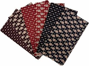 Ladies Traditional Batik Cotton Nighty Fabric Piece