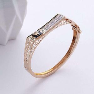 Men 14K Gold Diamond Bracelet