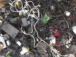 Black Mobile Charger Scrap