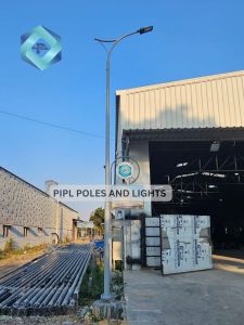 Tubular Arm Bracket Street Light Pole