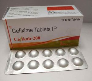 200 Mg Cefixime Tablets