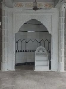 Customized White Marble Masjid Qibla Construction