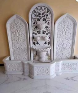 Marble White Indoor Water Fountain