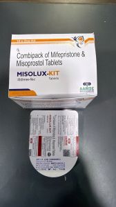 Mifepristone Misoprostol Tablet Misolux Kit