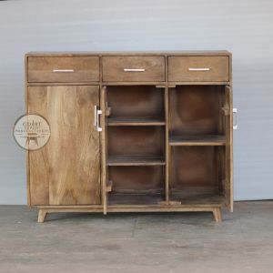 Solid Wooden Sideboard Cabinet