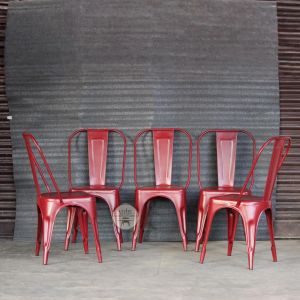 Tolix Metal Face Chair