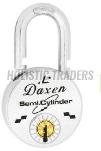Daxen Semi Cylinder Push Lock Heavy Duty Security Padlock