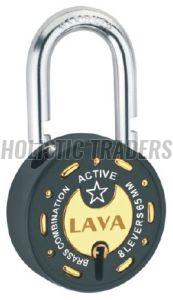 Lava Active Brass Combination Double Locking Security Padlock