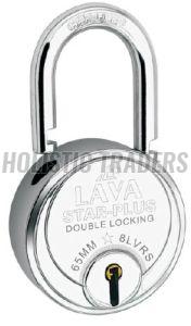 Lava Star Plus Round Double Locking Heavy Security Padlock