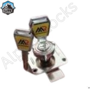 Square Stainless Steel Furniture Key Lock