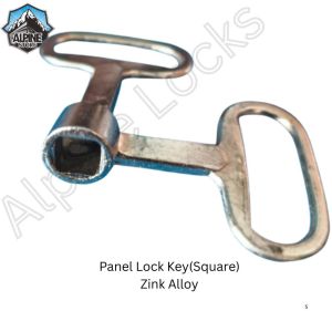 Square Type Panel Lock Control Key