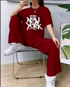 Ladies T Shirt and Lower Nightwear Set