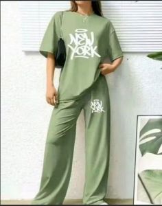 Ladies T Shirt and Lower Nightwear Set