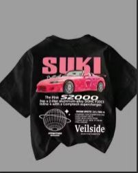 Printed Oversized T Shirt