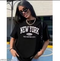 Printed Oversized T Shirt