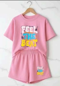 Women Shorts and Tshirt Set