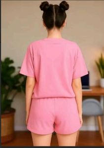 Women Shorts and Tshirt Set